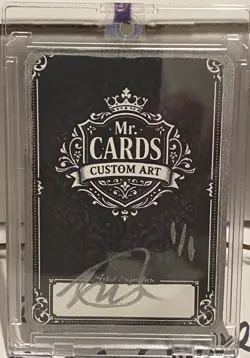 Gollum (LOTR) Refractor - MR. Cards Customs - True 1/1 Signed Limited Art Card - Image 2