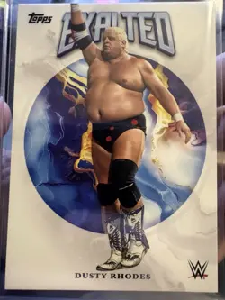 2025 WWE Topps Exalted #21 Dusty Rhodes With Bonus Universe Rhodes Card - Image 1