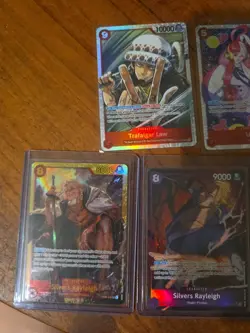 7x English One Piece TCG SEC AA SR mixed lot assorted sets - Image 2