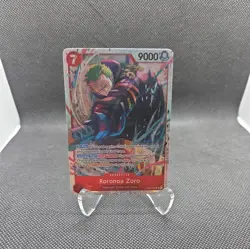 One Piece Roronoa Zoro EB04-007 SR ENGLISH OP15 - Image 1