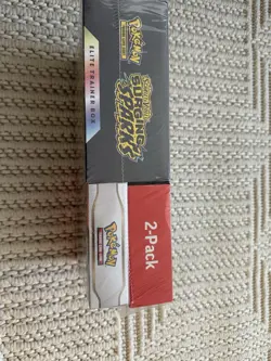 Pokemon Surging Sparks ETB + Booster Bundle Costco 2-pack Sealed - Image 3
