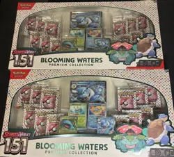 Pokemon 151 Blooming Waters Premium Collection Set LOT OF 2 - Image 1