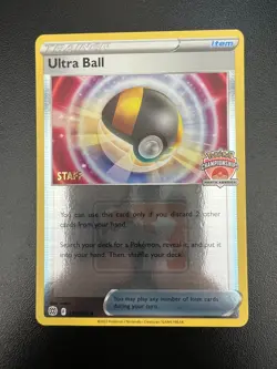Pokemon Ultra Ball 150/172 North America International Championships STAFF Promo - Image 1