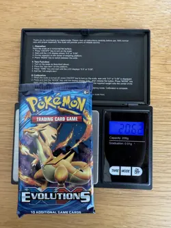 2016 Pokemon XY Evolutions Heavy Booster Pack 20.62g Charizard FACTORY SEALED - Image 1