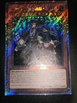 Yugioh! Secret Six Samurai - Kizaru - RA03-EN017 - Platinum Secret Rare - 1st Ed - Image 1