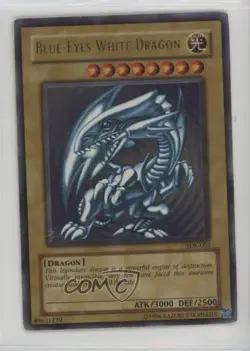 Blue-Eyes White Dragon Unlimited YuGiOh Starter Deck Kaiba #SDK-001 2002 - Image 1