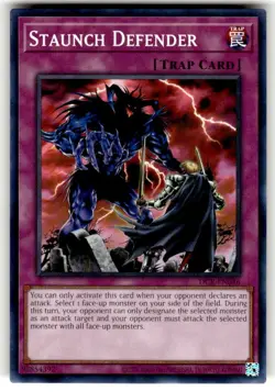 Yugioh! Staunch Defender - DCR-EN046 - Common - Unlimited 25th Anniversary Editi - Image 1