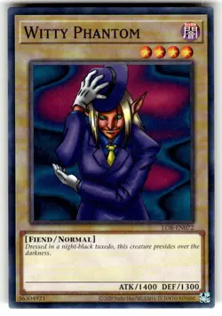 Yugioh! Witty Phantom - LOB-EN072 - Common - Unlimited 25th Anniversary Edition - Image 1
