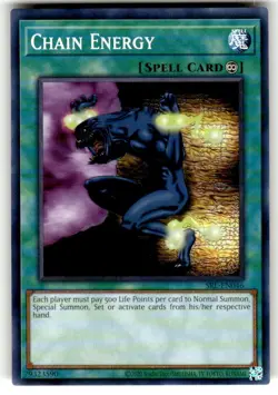 Yugioh! Chain Energy SRL-EN046 Spell Ruler 25th NM - Image 1