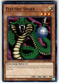 YuGiOh! - Electric Snake SRL-EN008 Common 25th Anniversary Edition Near Mint - Image 1