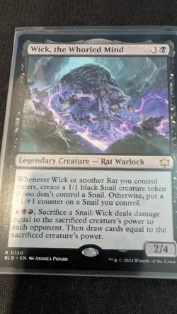 Wick, the Whorled Mind Bloomburrow, Pack Fresh - Image 1