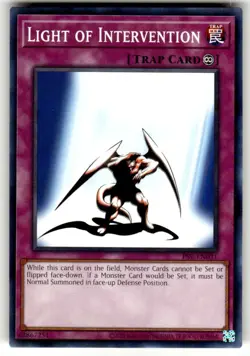 Yugioh 25th Anniversary Light Of Intervention PSV-EN031 Common NM - Image 1