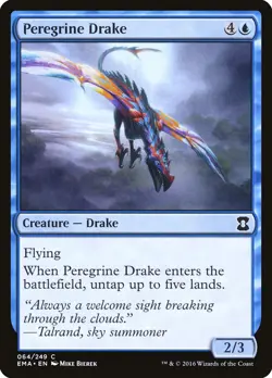 Peregrine Drake [Eternal Masters] Magic MTG - Image 1
