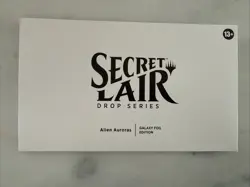 MTG Magic: The Gathering Secret Lair Alien Auroras Galaxy Foil Edition SEALED - Image 1