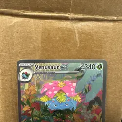 Venusaur ex 198/165 Pokemon 151 Special Illustration Rare Near Mint ships fast - Image 2