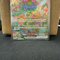 Venusaur ex 198/165 Pokemon 151 Special Illustration Rare Near Mint ships fast - Image 3