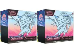 x2 Presale Chaos Rising Pokemon Center ETB Elite Trainer Box Pokemon CONFIRMED - Image 1