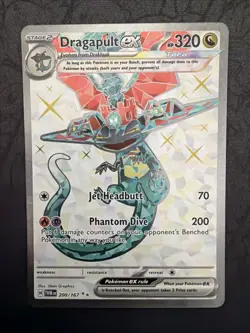 Dragapult EX 200/167 Ultra Rare Holo Pokemon TCG Twilight Masquerade - Image 1