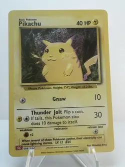 Pikachu 008/034 CLC Classic Collection Pokemon Card NM - Image 1