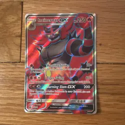 Pokemon Incineroar GX SM38 Holo Promo - Image 1