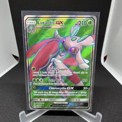 Pokemon TCG Lurantis GX SM Base Set 138/149 Stage 1 Full Art Ultra Rare 210 HP - Image 1