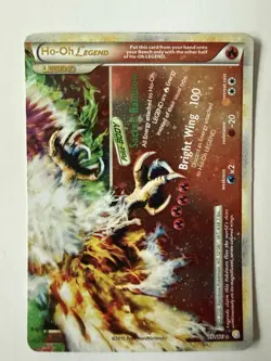 Pokemon Ho-oh Legend Bottom Half 112/123 HGSS (LP) - Image 1