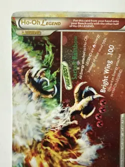 Pokemon Ho-oh Legend Bottom Half 112/123 HGSS (LP) - Image 2