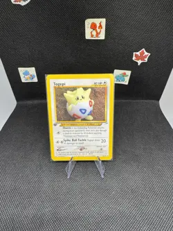 Togepi 56/105 1st Edition Neo Destiny Pokemon TCG - - Image 1