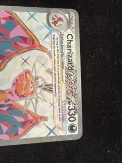 CHARIZARD EX 056 BLACK STAR PROMO SCARLET & VIOLET NM - Image 3