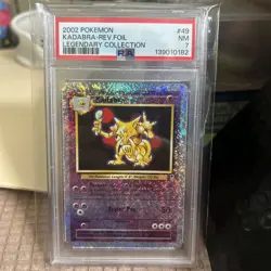 Pokemon Kadabra Reverse Holo Foil 49/110 Legendary Collection 2002 - Image 1