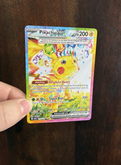 Pikachu EX, Pokemon Near Mint, Surging Sparks, SIR Rare, 238/191 - Image 2