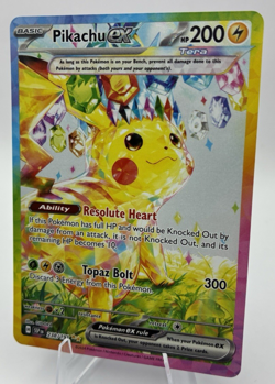 Pikachu EX, Pokemon Near Mint, Surging Sparks, SIR Rare, 238/191 - Image 3