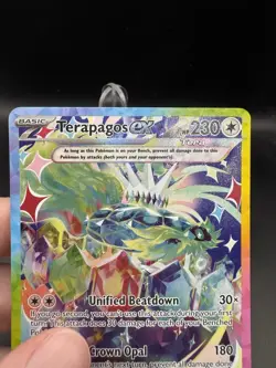 Pokemon Terapagos EX 169/131 Prismatic Evolutions NM - Image 2