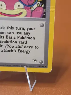 Recall - 116/132 - Pokemon Gym Heroes Unlimited DMG CREASED - Image 4