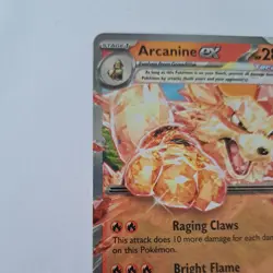 Pokemon 032/198 Arcanine Holo Rare Scarlet Violet Excellent Condition - Image 2