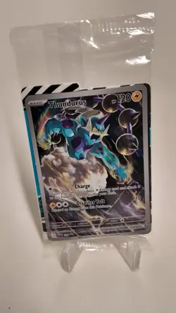 Thundurus 209 BLACK STAR PROMO NM Sv: Black Bolt Pokemon TCG Full Art HOLO SEALE - Image 1