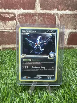 Darkrai G Lv.58 Reverse Holo Rare Rising Rivals 3/111 Pokemon TCG - LP - Image 1