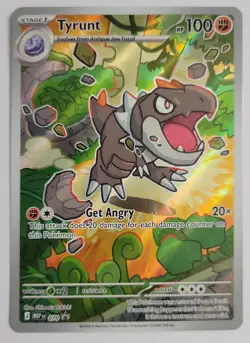 TYRUNT 072 HOLO PROMO MEGA EVOLUTION PROMO POKEMON NEAR MINT - Image 1