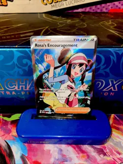 Pokemon TCG -Rosa's Encouragement - Perfect Order - 114/088 - Full Art - NM - Image 1