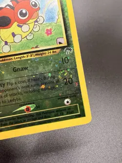 Pokemon Ledyba (7/18) Southern Islands HP REVERSE HOLO Swirl - Image 2