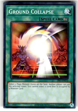 Yugioh! Ground Collapse - PSV-EN070 - Common - Unlimited 25th Anniversary Editio - Image 1