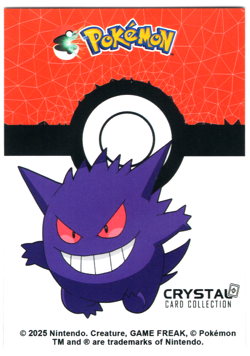 POKEMON - CRYSTAL COLLECTION* LARVITAR, PUPITAR & TYRANITAR -CRACKED ICE HOLO - Image 2
