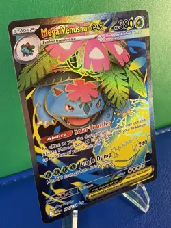 Pokemon TCG Mega Venusaur EX 155/132 - Mega Evolution Ultra Rare - Near Mint - Image 2