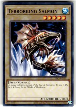 Yugioh! Terrorking Salmon - IOC-EN060 - Common - Unlimited 25th Anniversary Edit - Image 1