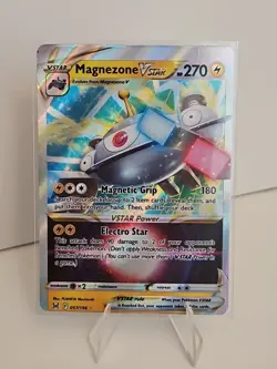 ERROR MISCUT Magnezone VSTAR 057/196 Ultra Rare Holo #57 Pokemon TCG Lost Origin - Image 1