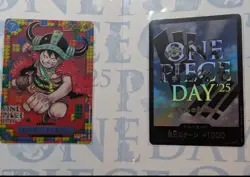 MINT One Piece Day 25 Monkey D Luffy P-110 Promo Card Japanese Edition sealed - Image 1
