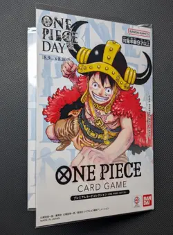MINT One Piece Day 25 Monkey D Luffy P-110 Promo Card Japanese Edition sealed - Image 2