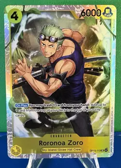Roronoa Zoro SR - (OP15-113) - One Piece Adventure on Kami’s Island - Near Mint - Image 1