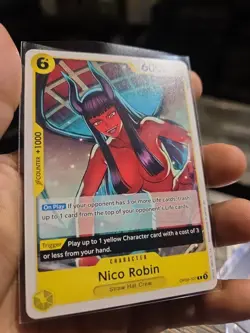 Nico Robin - OP09-107 (Nami Deck) Learn Together Deck Set Rare Non Foil NM/M - Image 3