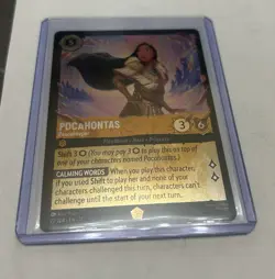 Lorcana - Pocahontas Peacekeeper - COLD FOIL - Winterspell 22/204 - Image 1
